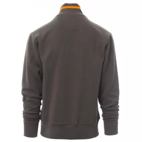 Payper Sydney Cipzáras Pulóver Szürke/Narancs - M