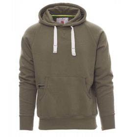 Payper Atlanta+ Kapucnis Pulóver Katonai Zöld