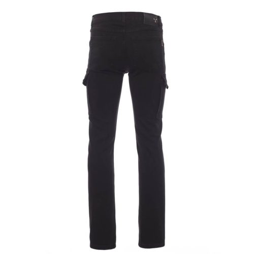 Payper Hummer Fekete Oldalzsebes Farmernadrág - 50