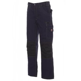 Payper Viking Sötétkék/Fekete Derekas Munkásnadrág