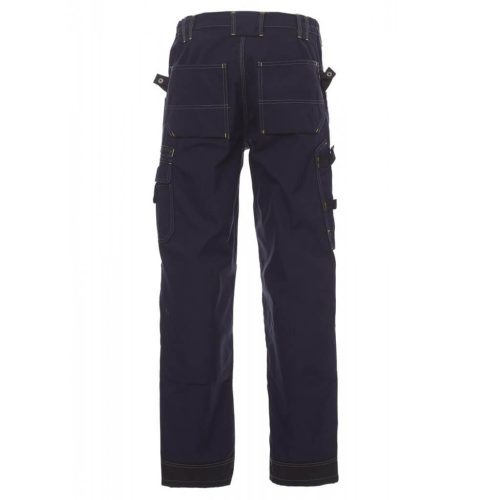 Payper Viking Sötétkék/Fekete Derekas Munkásnadrág