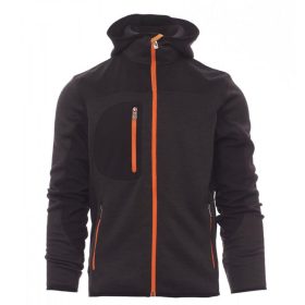 Payper Trip Szürke/Fekete Cipzáras Kapucnis Pulóver