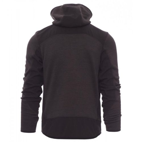 Payper Trip Szürke/Fekete Cipzáras Kapucnis Pulóver - L