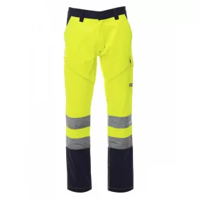   Payper Charter Láthatósági Derekas Munkásnadrág Sárga/Navy