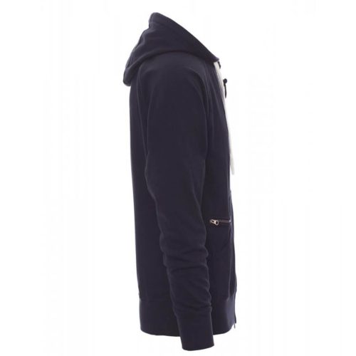 Payper Hawaii+ Cipzáras Kapucnis Sötétkék Pulóver - S