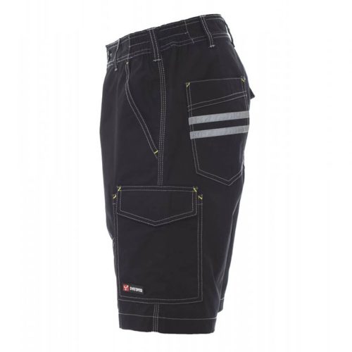 Payper Caracas Ripstop Fekete Rövidnadrág