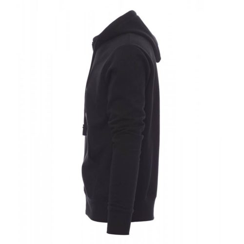 Payper Portland Fekete Cipzáros Kapucnis Pulóver - 5XL