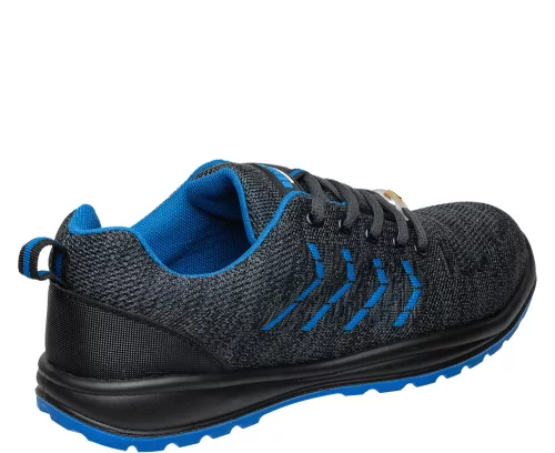 Bennon Knitter S1 ESD SRC Textiles Munkavédelmi Cipő Szürke/Kék - 41