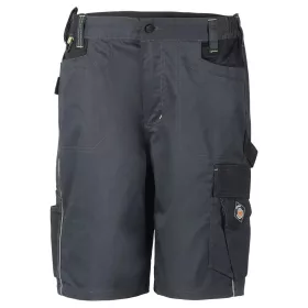 Stenso Prisma Spandex Szürke/Fekete munkás rövidnadrág