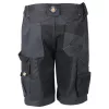 Stenso Prisma Spandex Szürke/Fekete munkás rövidnadrág hátoldala