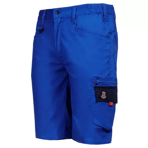 Stenso Prisma Light Stretch Királykék munkás rövidnadrág - 44