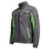 Stenso Prisma Light Stretch Szürke/Zöld munkavédelmi kabát - 44
