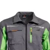 Stenso Prisma Light Stretch Szürke/Zöld munkavédelmi kabát - 44