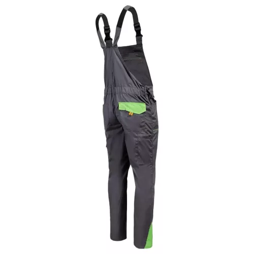 Stenso Prisma Light Stretch Szürke/Zöld kantáros nadrág - 44