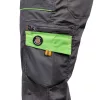 Stenso Prisma Light Stretch Szürke/Zöld kantáros nadrág - 44