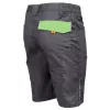 Stenso Prisma Light Stretch Szürke/Zöld munkás rövidnadrág - 44