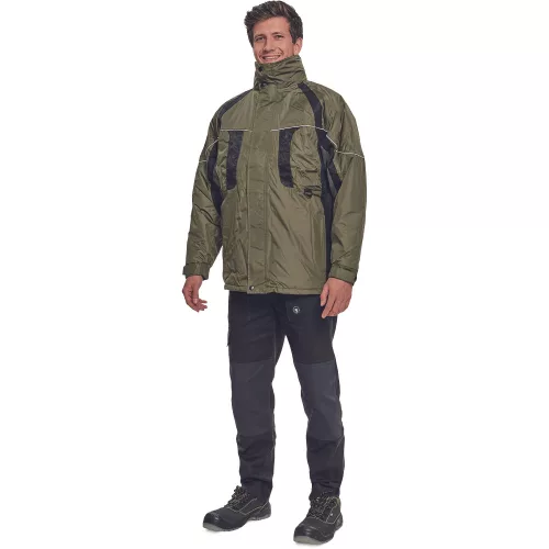 03010005_Cerva Nyala Vízhatlan Kabát zöld