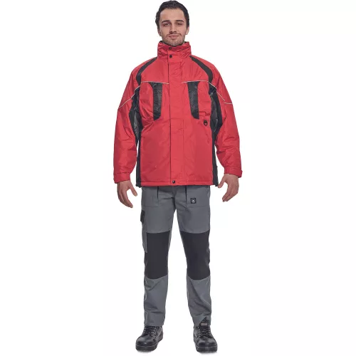 03010005_Cerva Nyala Vízhatlan Kabát piros