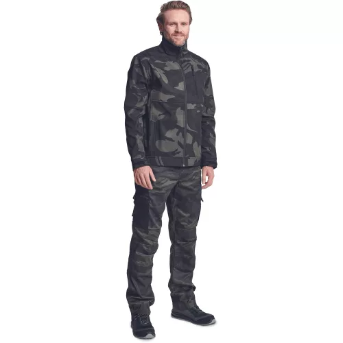 03010396 CRV Crambe Terepes Softshell Munkaskabat zold