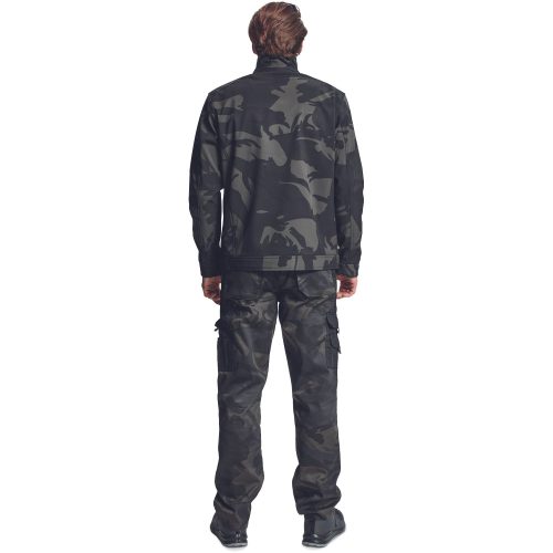 03010396 CRV Crambe Terepes Softshell Munkaskabat zold