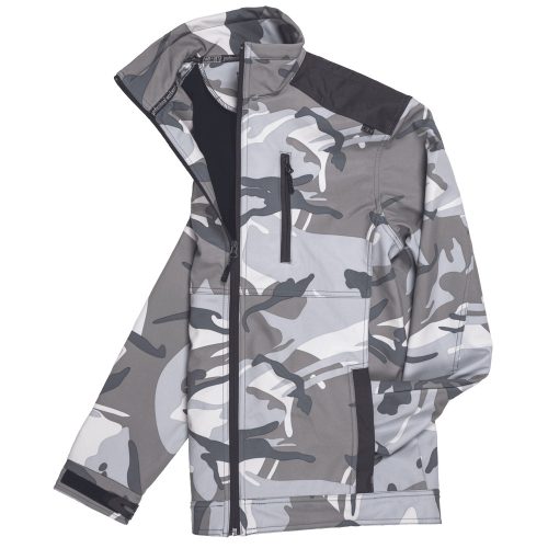 03010396 CRV Crambe Terepes Softshell Munkaskabat szurke