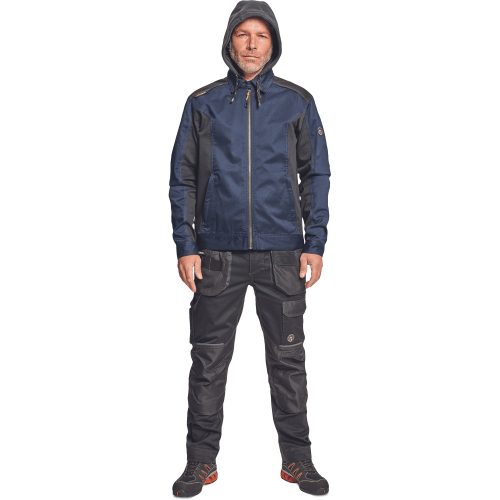 03010555 Cerva Dayboro Munkakabát sötétkék