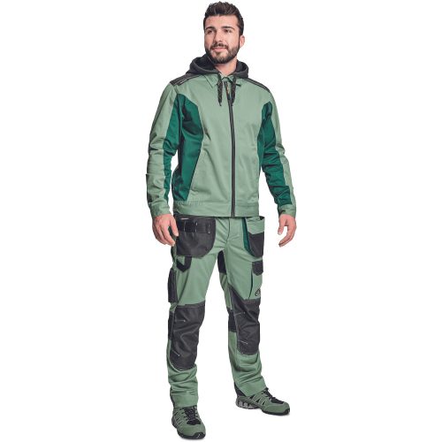 03010555 Cerva Dayboro Munkakabát zöld