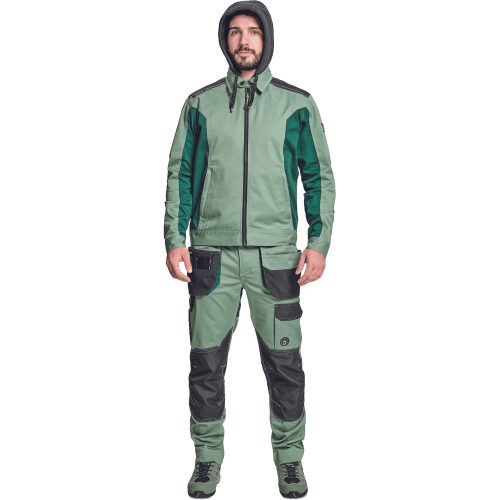 03010555 Cerva Dayboro Munkakabát zöld