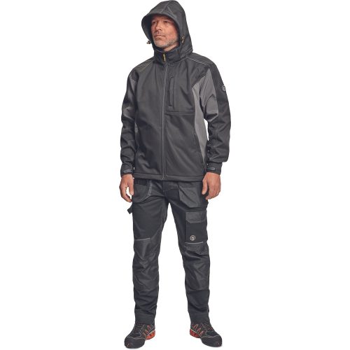 03010576 Cerva Dayboro Softshell Munkáskabát Fekete