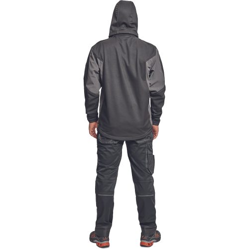 03010576 Cerva Dayboro Softshell Munkáskabát Fekete