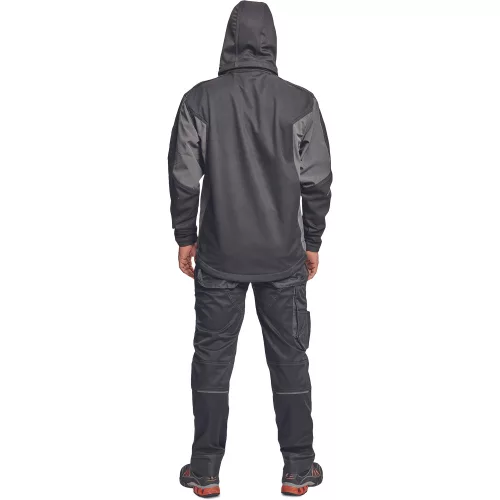 03010576 Cerva Dayboro Softshell Munkáskabát Fekete