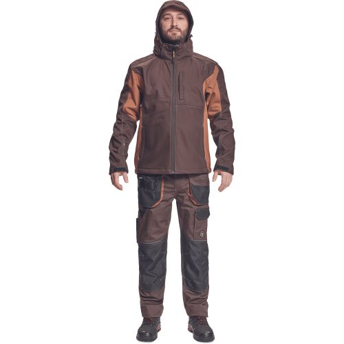 Cerva Dayboro Softshell Munkáskabát barna
