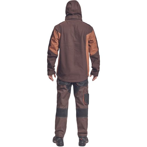 Cerva Dayboro Softshell Munkáskabát barna