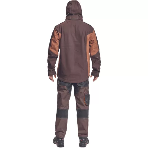 Cerva Dayboro Softshell Munkáskabát barna