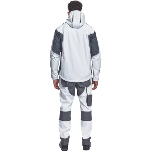 Cerva Dayboro Softshell Munkáskabát Fehér - 3XL