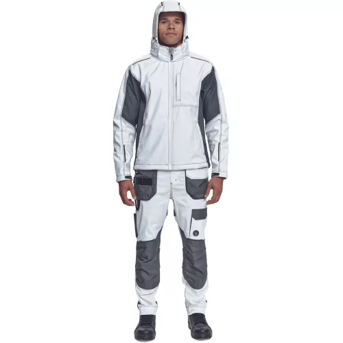Cerva Dayboro Softshell Munkáskabát Fehér - 3XL