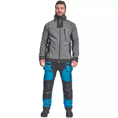 Cerva Huyer Softshell Dzseki szurke