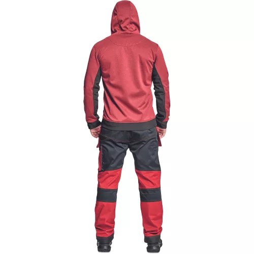 Cerva Huyer Softshell Dzseki piros