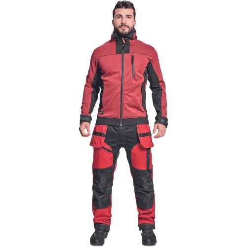 Cerva Huyer Softshell Dzseki piros