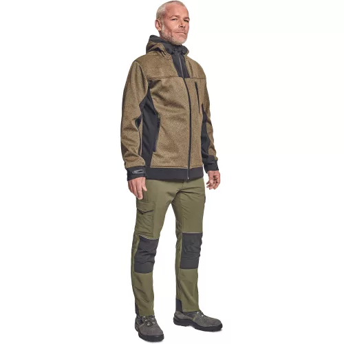 Cerva Huyer Softshell Dzseki bezs