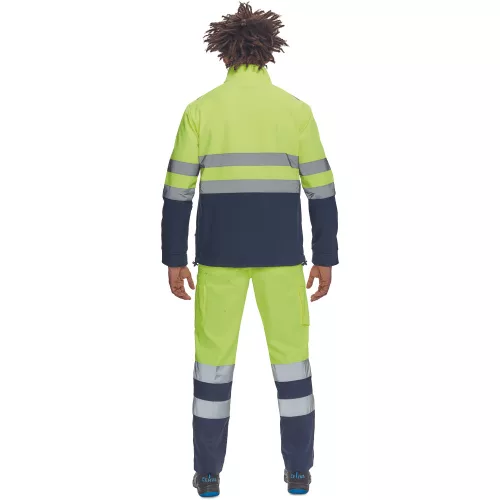 Cerva Granda Lathatosagi Softshell Kabat hv sarga sotetkek