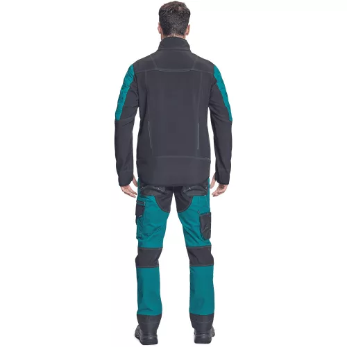 03010598 Cerva Neurum Softshell Kabát Petrolkék