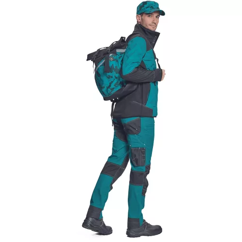 03010598 Cerva Neurum Softshell Kabát Petrolkék