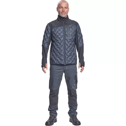 03010598 Cerva Neurum Softshell Kabát Antracit