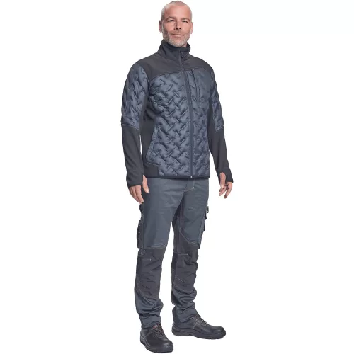 03010598 Cerva Neurum Softshell Kabát Antracit