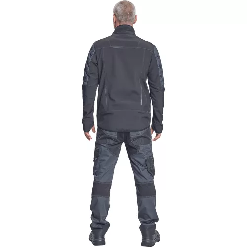 03010598 Cerva Neurum Softshell Kabát Antracit