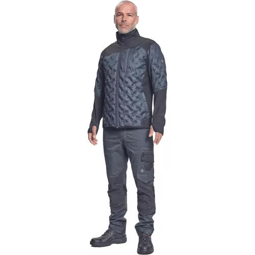 03010598 Cerva Neurum Softshell Kabát Antracit