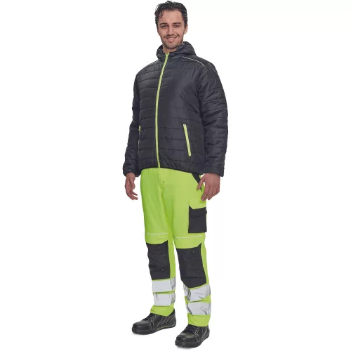 Cerva Max Vivo Light Dzseki Fekete/Sárga - XXL