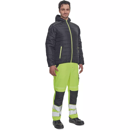 Cerva Max Vivo Light Dzseki Fekete/Sárga - XXL