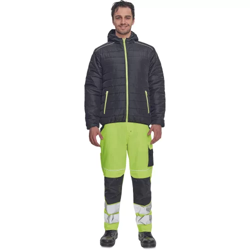 Cerva Max Vivo Light Dzseki Fekete/Sárga - XXL